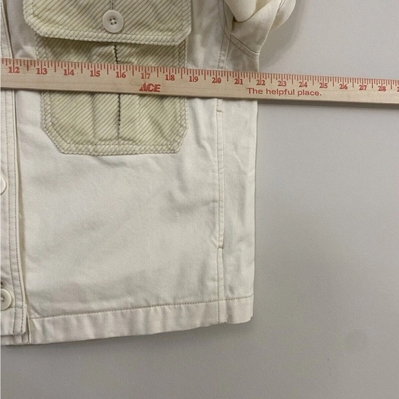 Madewell Chino Boxy Shirt-Jacket New Size S Small - Picture 6 of 10
